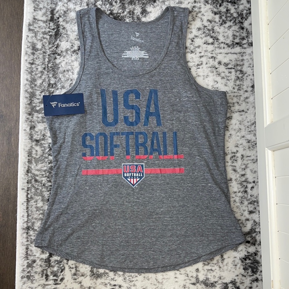 USA Softball Tank Top